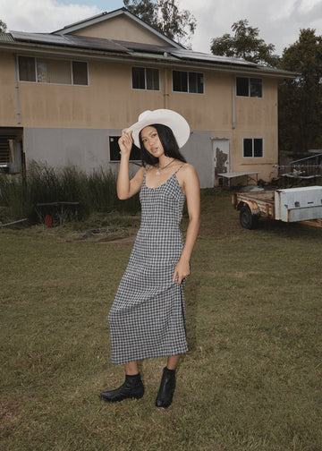 Rumi - Midi Dress - Check