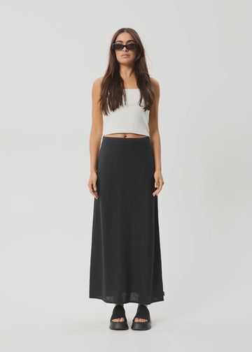 Maxi Black Skirt - Margaret River Hemp Co