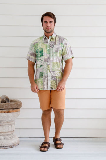 Pattern Block Shirt - Margaret River Hemp Co