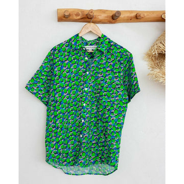 Colourful Print Shirt - Margaret River Hemp Co