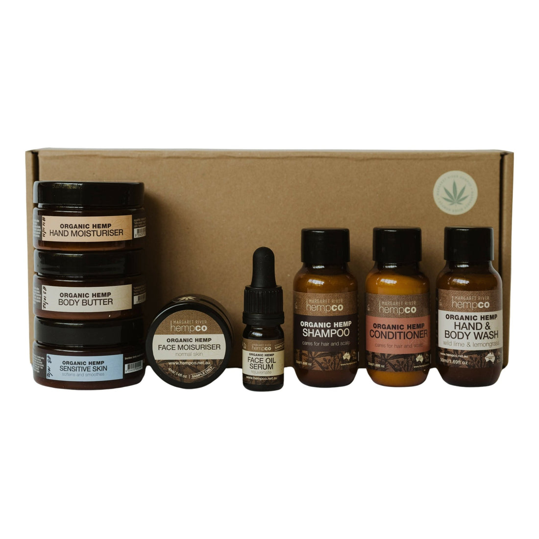 Hemp Mini Sample Pack - Gift Box - Margaret River Hemp Co
