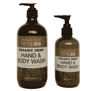 Organic Hemp Hand & Body Wash - Cedarwood & Neroli - Margaret River Hemp Co