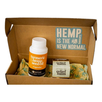 Relief Balm & Turmeric Capsules - Margaret River Hemp Co
