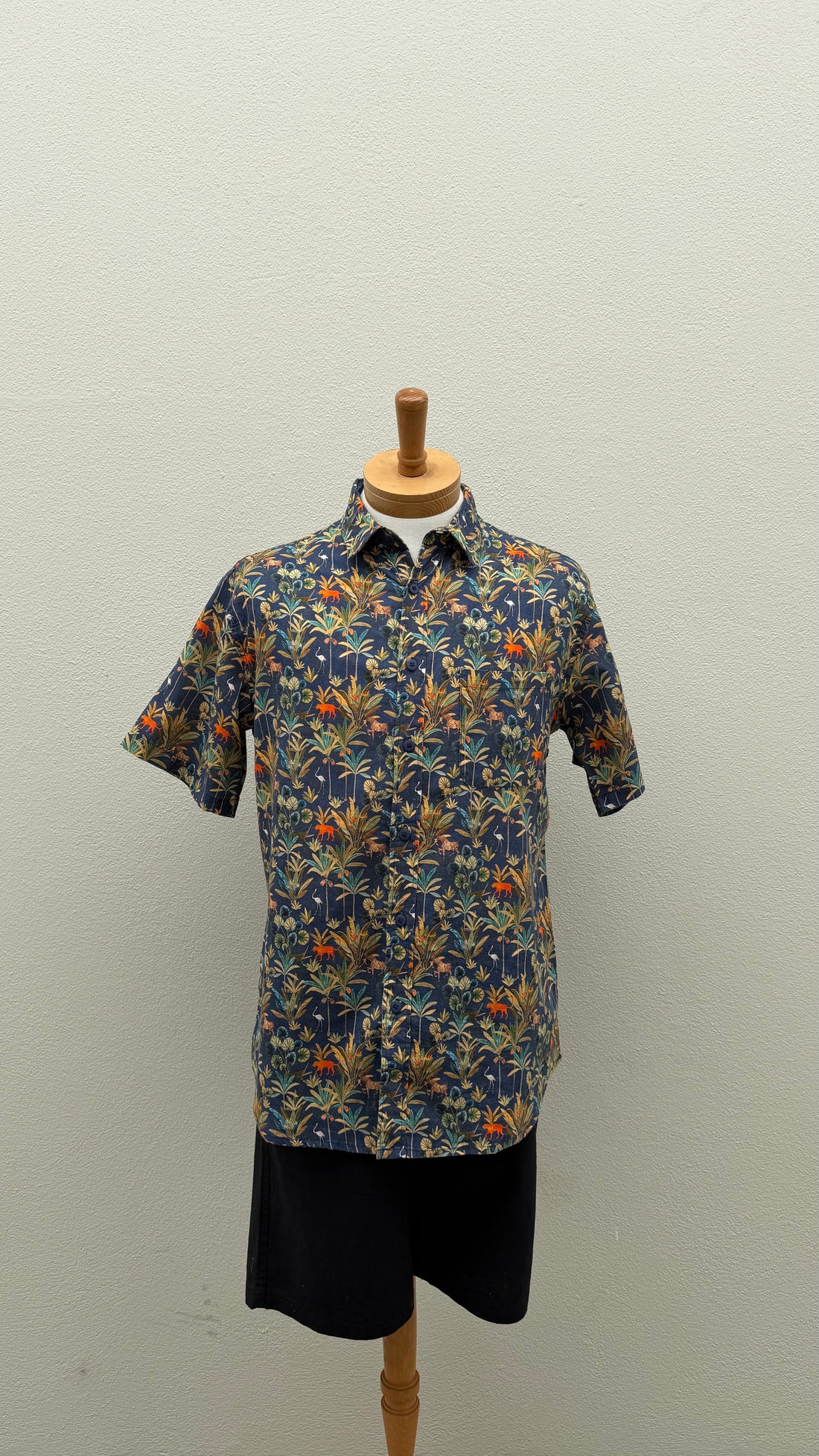 Resort Shirt - Jungle Blue