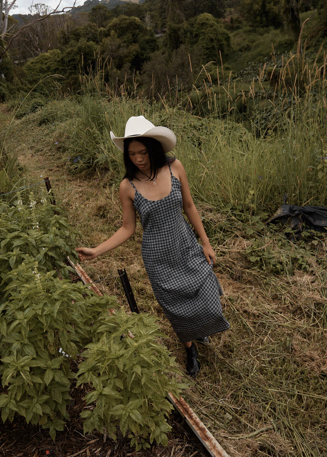 Rumi - Midi Dress - Check