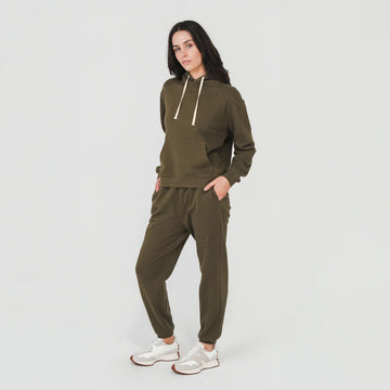 Ladies Trackpants - Olive