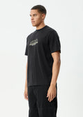 Allure - Retro Tee - Black - Margaret River Hemp Co