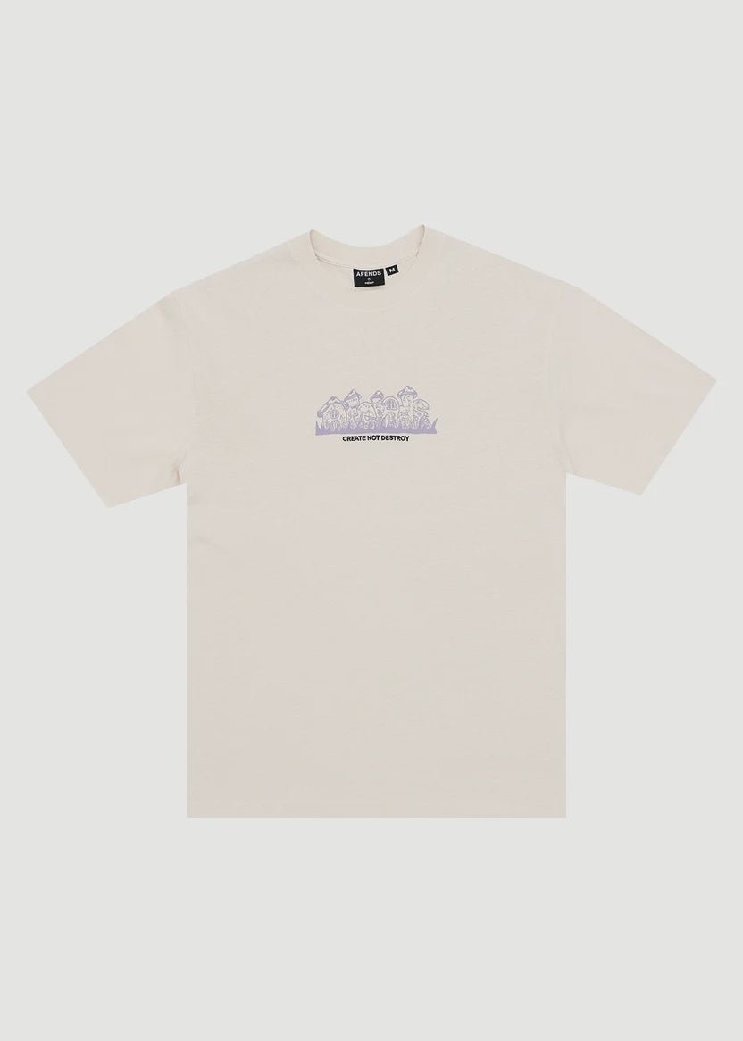 Allure - Retro Tee - Moonbeam - Margaret River Hemp Co