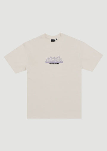 Allure - Retro Tee - Moonbeam - Margaret River Hemp Co