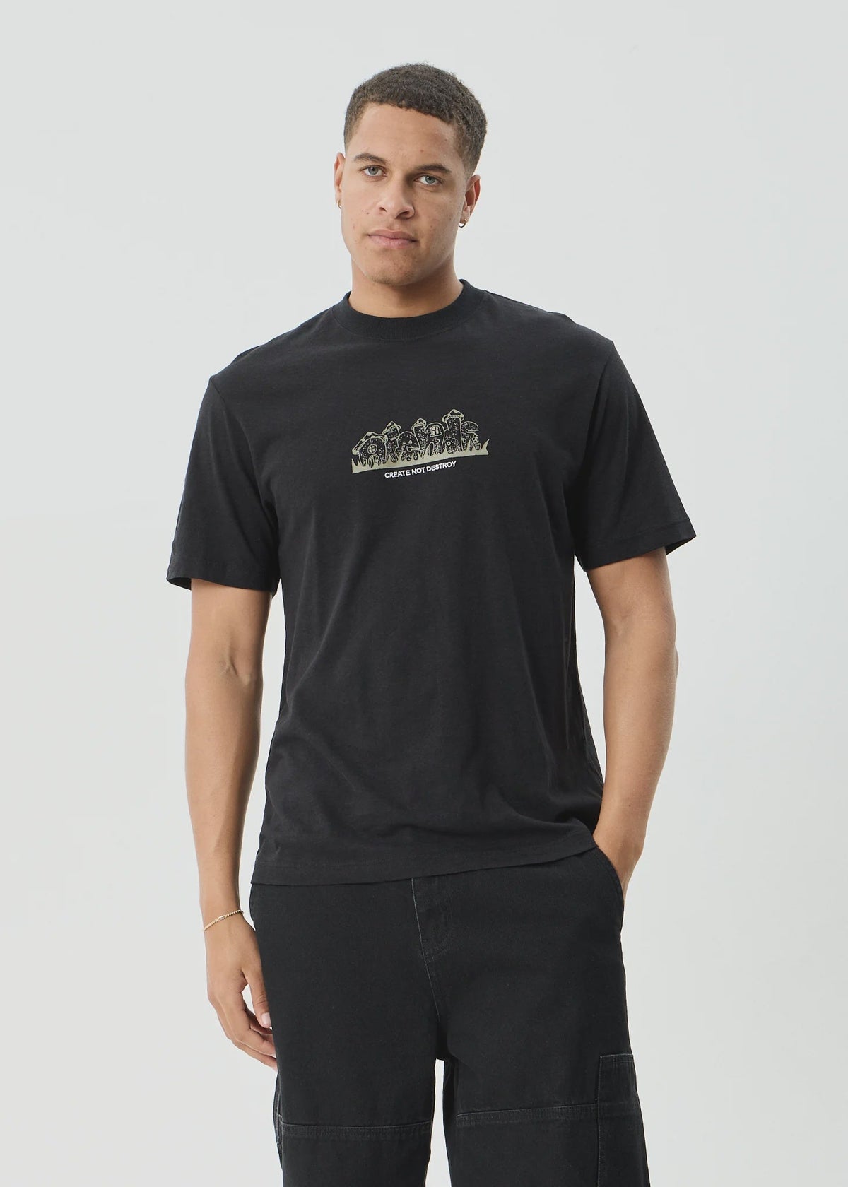 Allure - Retro Tee - Moonbeam - Margaret River Hemp Co