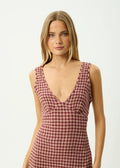 Capricorn Tully Dress - Burgundy - Margaret River Hemp Co