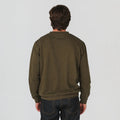 Crew Neck Sweatshirt - Olive - Margaret River Hemp Co