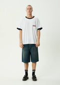 Drop Zone Tee - White - Margaret River Hemp Co
