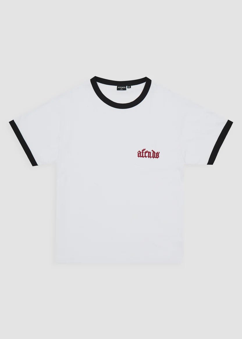 Drop Zone Tee - White - Margaret River Hemp Co