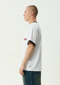 Drop Zone Tee - White - Margaret River Hemp Co