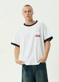 Drop Zone Tee - White - Margaret River Hemp Co