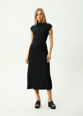 Elodie Seersucker Midi Dress - Margaret River Hemp Co