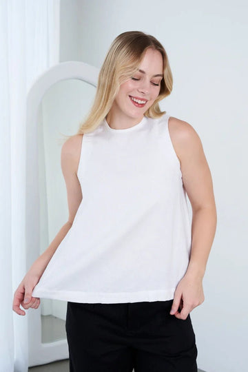 Floaty Sleeveless Top - Margaret River Hemp Co
