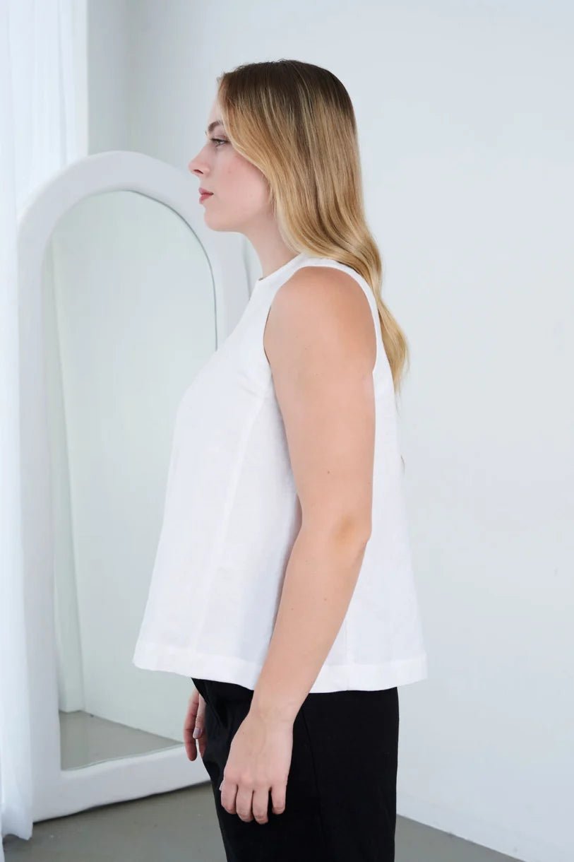 Floaty Sleeveless Top - Margaret River Hemp Co