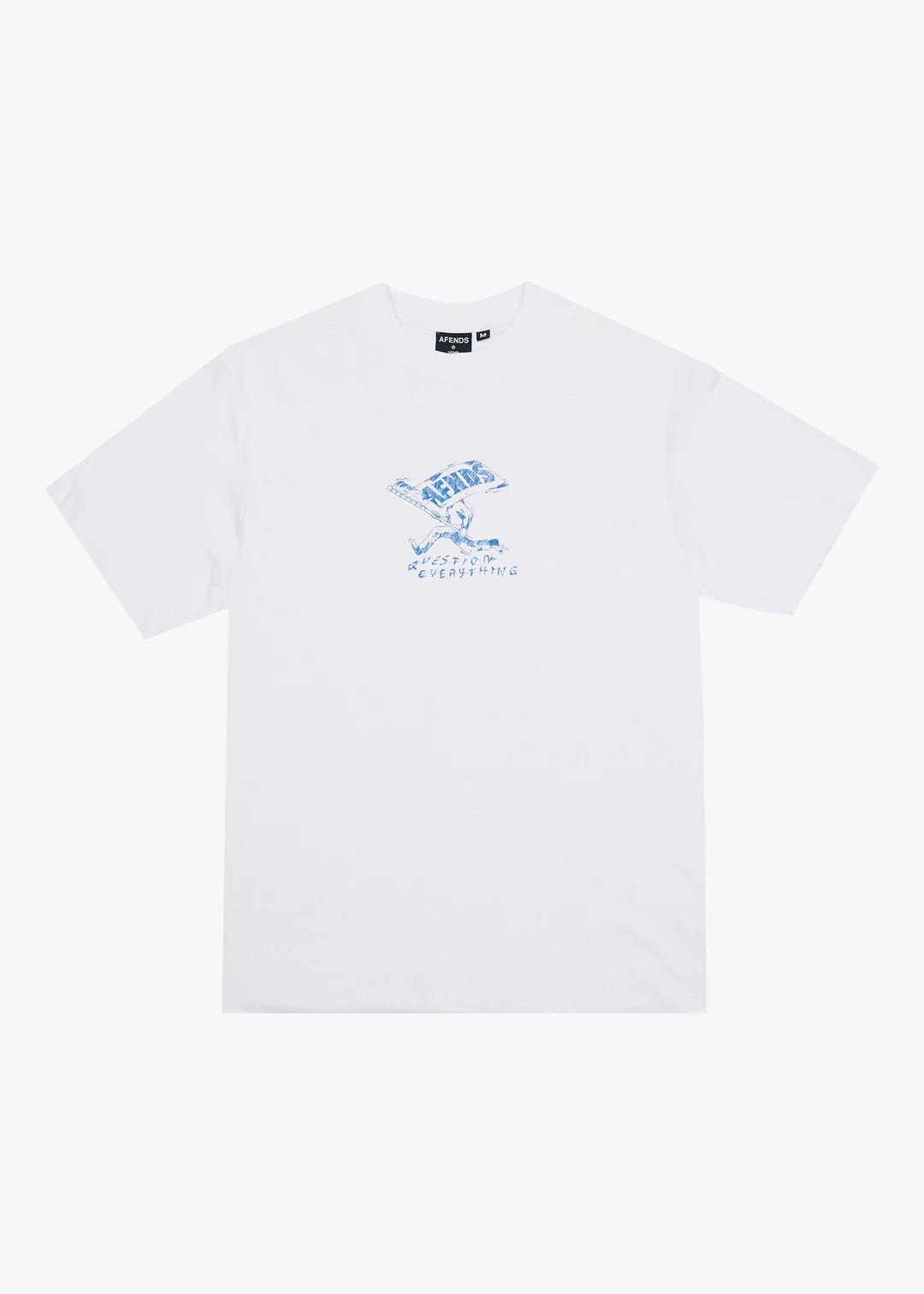 Flyin - Retro Tee - White - Margaret River Hemp Co