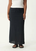 Focus - Seersucker Maxi Skirt - Margaret River Hemp Co
