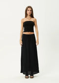 Focus - Seersucker Maxi Skirt - Margaret River Hemp Co