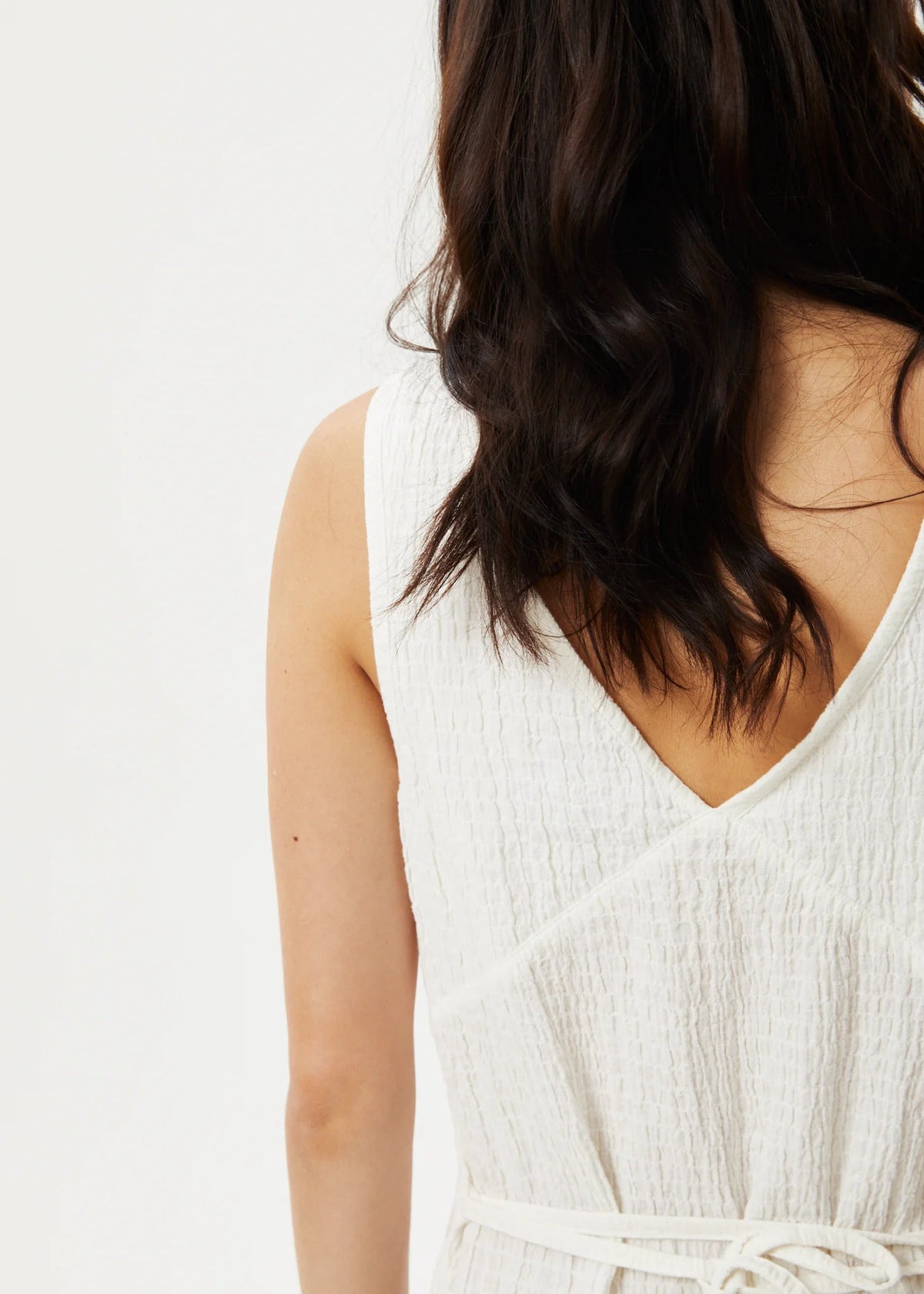 Focus - Tully seersucker Maxi Dress - Margaret River Hemp Co