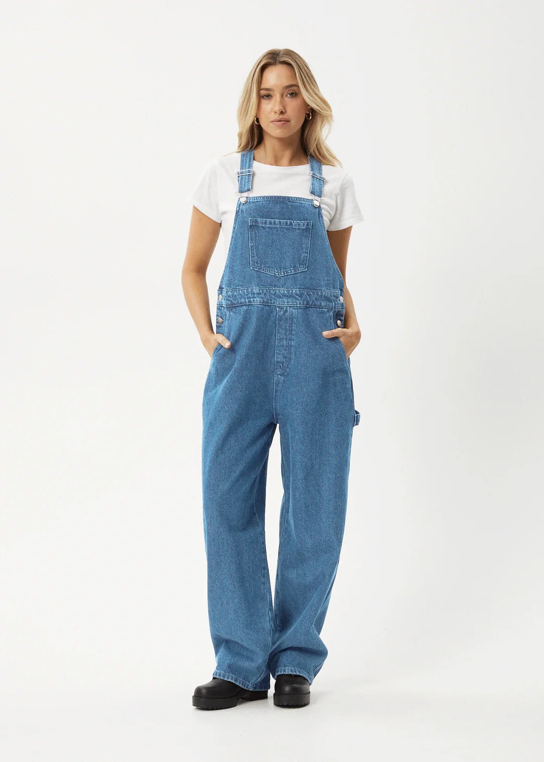 Hemp Denim Baggy Overalls - Margaret River Hemp Co