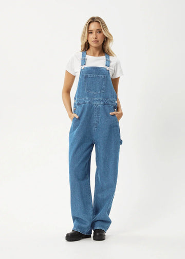 Hemp Denim Baggy Overalls - Margaret River Hemp Co