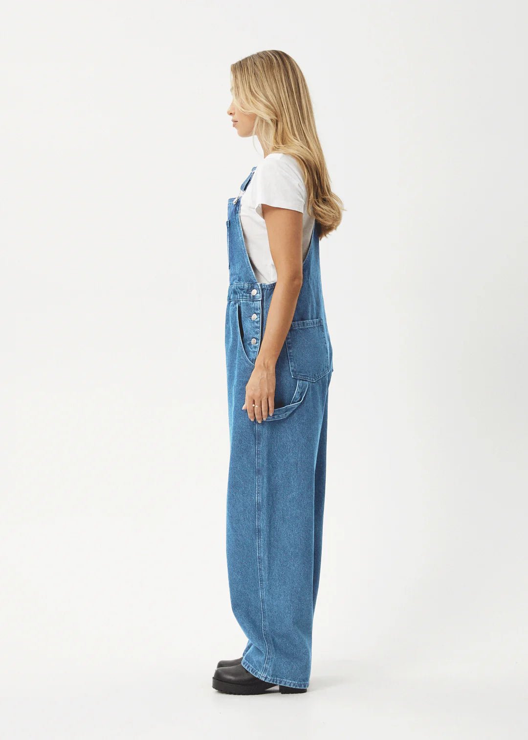 Hemp Denim Baggy Overalls - Margaret River Hemp Co