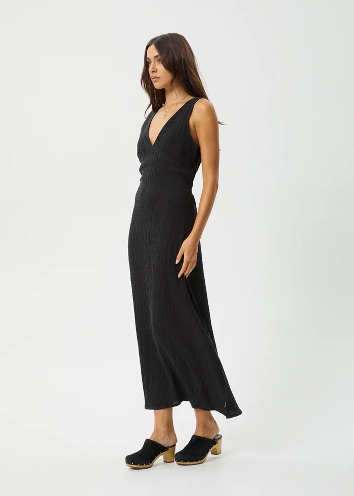 Hemp Seersucker Maxi Dress - Margaret River Hemp Co