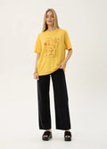 Holly-Oversized Tee-Mango - Margaret River Hemp Co