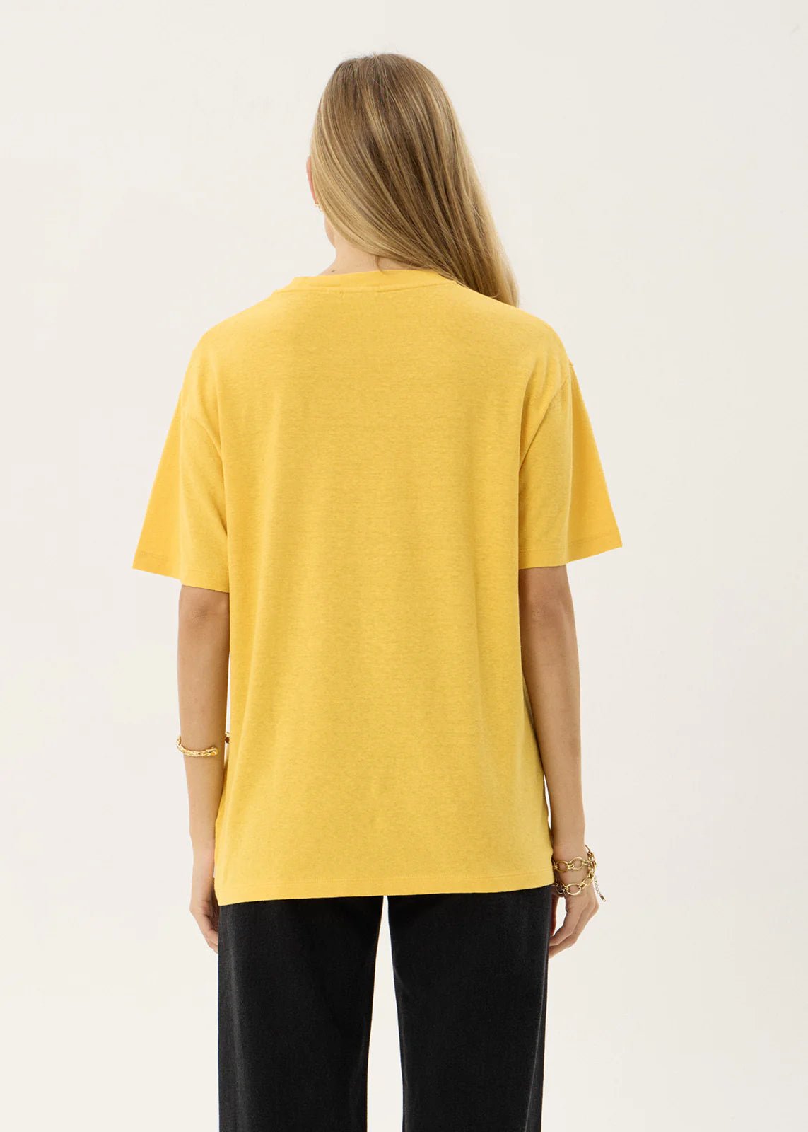 Holly-Oversized Tee-Mango - Margaret River Hemp Co