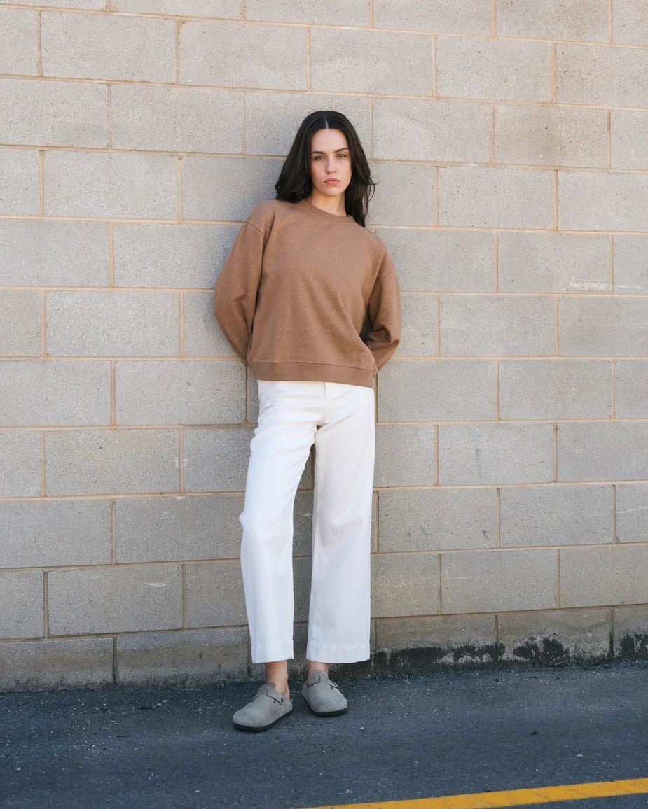 Ladies Crew Neck Sweatshirt - Margaret River Hemp Co