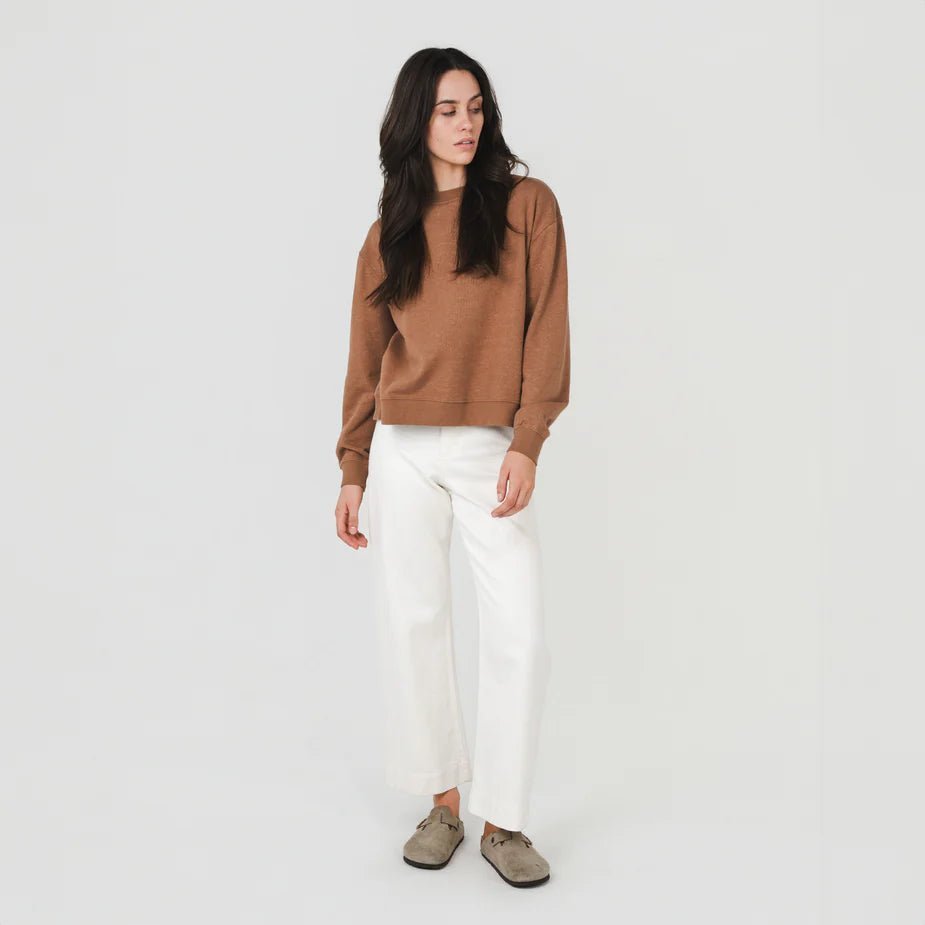 Ladies Crew Neck Sweatshirt - Margaret River Hemp Co