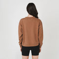 Ladies Crew Neck Sweatshirt - Coconut - Margaret River Hemp Co