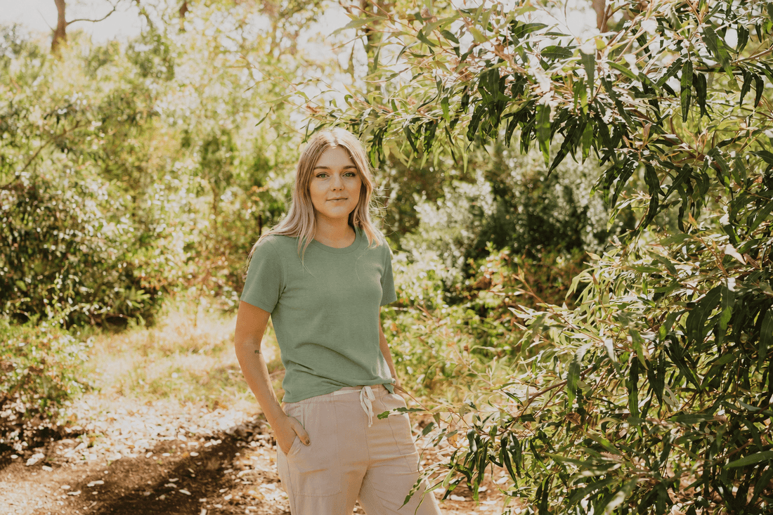 Ladies Hemp Short Sleeve Tee - Margaret River Hemp Co