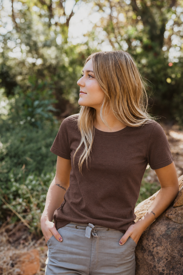 Ladies Hemp Short Sleeve Tee
