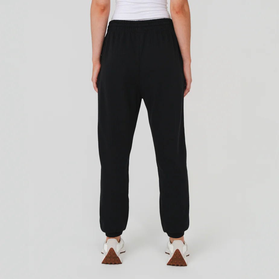 Ladies Trackpants - Black - Margaret River Hemp Co