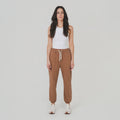 Ladies Trackpants - Coconut - Margaret River Hemp Co
