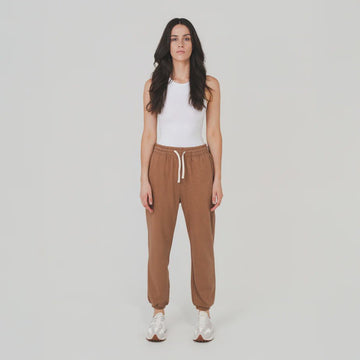 Ladies Trackpants - Coconut - Margaret River Hemp Co