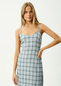 Lagoon Seersucker Dress - Blue - Margaret River Hemp Co
