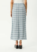 Lagoon Seersucker Skirt - Blue - Margaret River Hemp Co