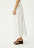 Lana - Seersucker Midi Skirt - Margaret River Hemp Co