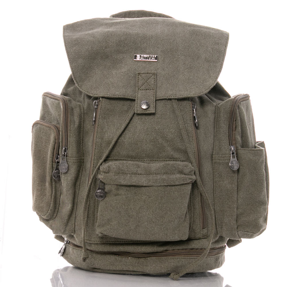 Large Backpack - Multipocket - Margaret River Hemp Co
