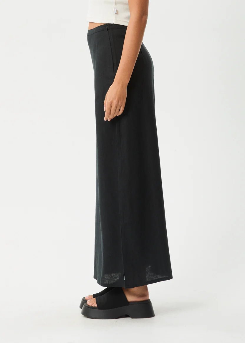 Lilo - Maxi Skirt - Black - Margaret River Hemp Co