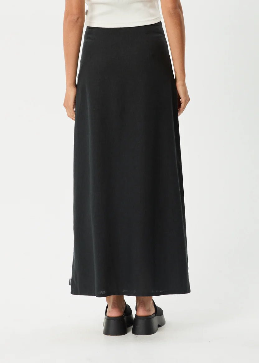 Lilo - Maxi Skirt - Black - Margaret River Hemp Co