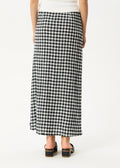 Maxi Skirt - Check - Margaret River Hemp Co