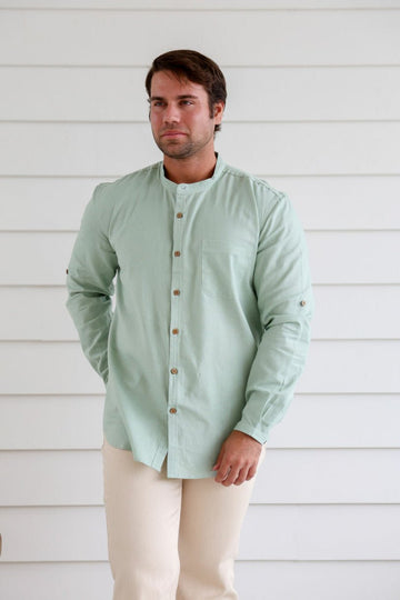 Men's Hemp Grandpa Shirt - Margaret River Hemp Co