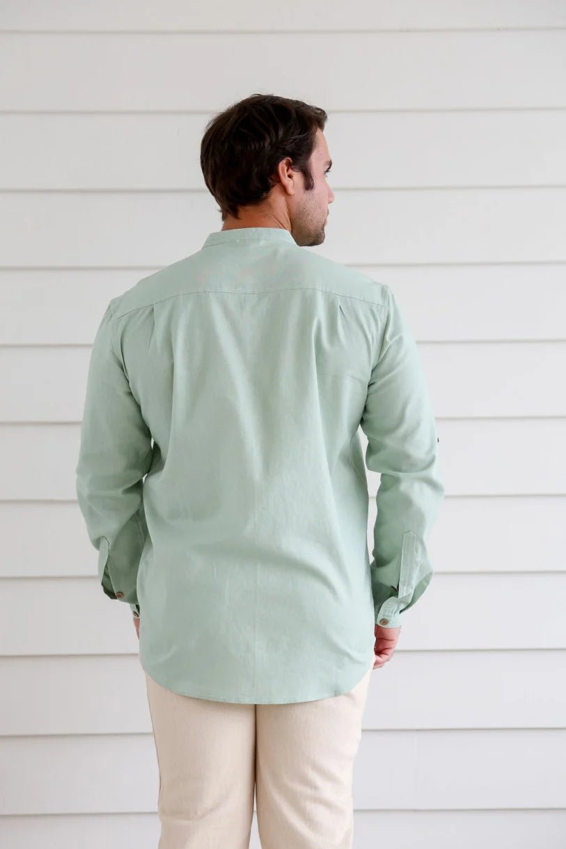 Men's Hemp Grandpa Shirt – Margaret River Hemp Co Men's Hemp Grandpa Shirt – Margaret River Hemp Co